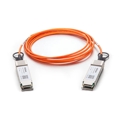 10Gtek 40G QSFP+ AOC Cable - 40GBASE Ethernet Active Optical Cable, QD