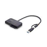 StarTech USB-C/USB-A to M.2 NVMe and 2.5in/3.5in SATA Adapter, 10Gbps
