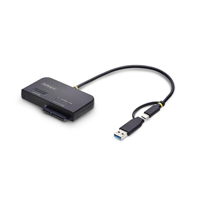 StarTech USB-C/USB-A to M.2 NVMe and 2.5in/3.5in SATA Adapter, 10Gbps