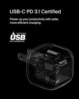 Bloc de chargement USB C Belkin 20W, Bloc de charge rapide, Chargeur mural Type C