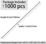 1000PK 6IN Cable Ties White Nylon Zip Tie Wraps UL TAA