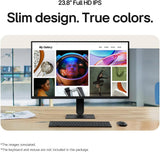 23.8IN IPS 120HZ, HEIGHT ADJUSTABLE STAND, EPEAT, SPEAKERS