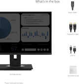 ViewSonic VG2448A 24 Inch IPS 1080p Ergonomic Monitor with Ultra-Thin