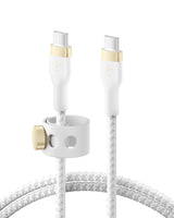 Belkin BoostCharge Pro Flex Braided USB-C to USB-C Charger Cable (2M/6