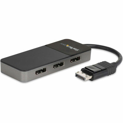 StarTech.com 3-Port DisplayPort 1.4 Splitter, DisplayPort to 3X DP Mul