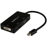 StarTech.com MDP2VGDVHD Mini DisplayPort Adapter – 3-in-1 – 1080p – Mo