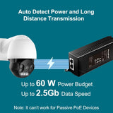 HP POLY POLY POE++ 65W2.5G W/CAT6A +PWRCRD UNITED STATES / CANADA ENGLISH