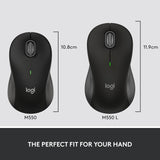 Logitech Signature M550 L Full Size Wireless Mouse - for Large Sized H