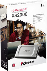 Kingston XS2000 1TB High Performance Portable SSD with USB-C | Pocket-