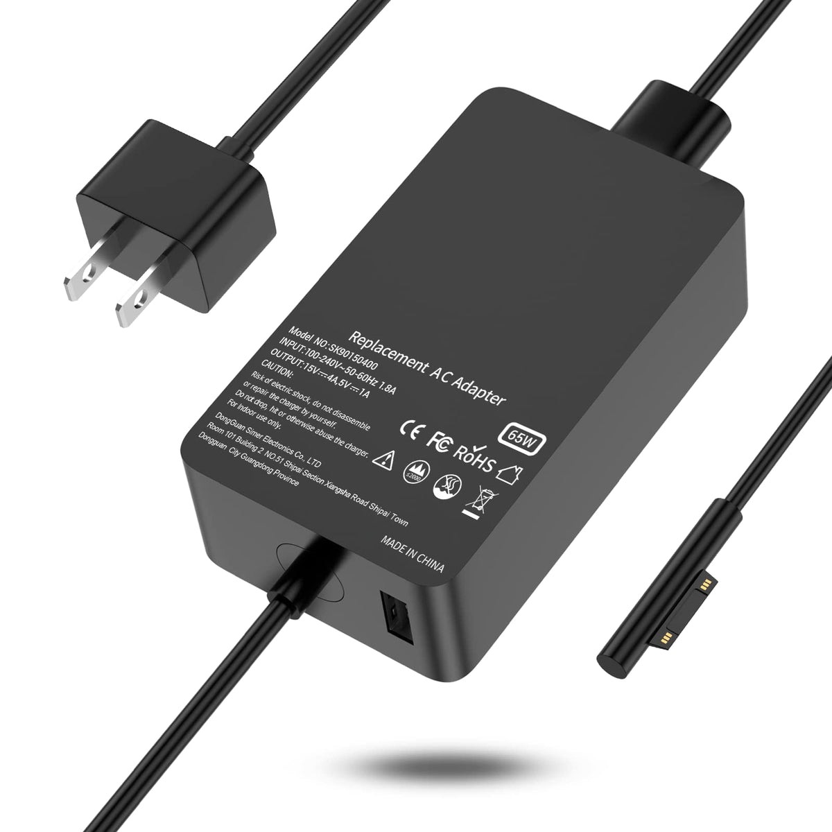 65-WATT AC Adapter for Microsoft - Q5N-00001