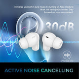 Adesso Xtream T2 in-Ear Bluetooth 5.3 Wireless Earbuds with ANC, Dual