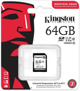 Carte SD industrielle Kingston, jusqu'à 100 Mo/s, haute endurance, UHS-I U3 V