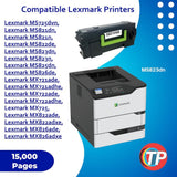 Toner Lexmark F/ 58D1H0E PROG. RET. HAUT REND.