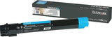 Lexmark C950X2CG Cyan Extra High Yield Toner Cartridge