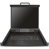 Startech.com 1u Single Port Kvm Console for Server Rack - Vga Kvm - 19