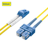 10Gtek Câble de raccordement fibre OS2 - LC à SC 10Gb/Gigabit monomode