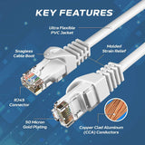 Cables Direct Online Cat5e 75FT Network Ethernet Patch Cable, 350Mhz I
