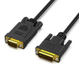 Active DVI-D to VGA, Benfei DVI-D 24+1 to VGA 6 Feet Cable Male to Mal
