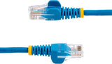 Câble Ethernet Cat5e StarTech.com de 10,7 m (35 pi) - Bleu - Cordon de raccordement - Anti-accroc