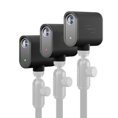 Caméras de diffusion en direct sans fil Logitech Mevo Start ensemble de 3 | Multicaméra
