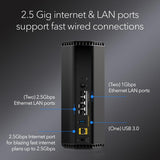 NETGEAR Nighthawk Tri-Band WiFi 7 Router (RS300) - Security Features,