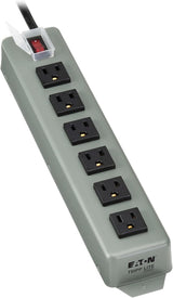 Waber By Tripp Lite UL24CB-15 Power Strip 6 Outlet 15FT Cord, Blue gra