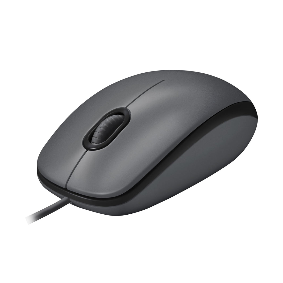 Logitech M100 Wired USB Mouse, 3-Buttons, 1000 DPI Optical Tracking, A