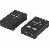 StarTech.com 4-Port USB 2.0 Extender - 130ft (40m) USB Over Cat5/Cat6