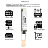 100GBASE-SR4 QSFP28 Optical Transceiver Module Compatible with Arista