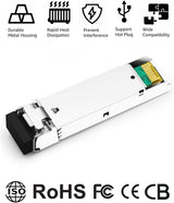 Module de transcodeur optique 10GBASE-ER SFP+ compatible avec Extreme Net
