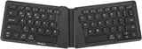 Targus Sans Fil - Clavier Ergonomique Pliable avec Antiviraux, Noir