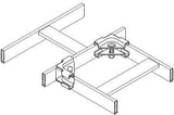 18IN Cable Runway Ceiling SUP Kit 90-DEGREE