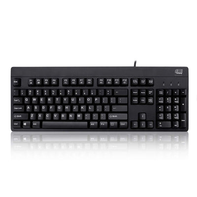 Adesso Easy Touch 630Ub, Wired Waterproof Keyboard (AKB-630UB), Black