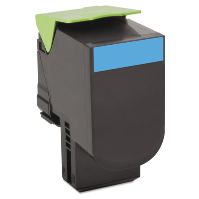 Lexmark 80C10C0 Cyan Return Program Toner