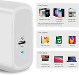 1PORT USB-C Wall Charger 60W PD 2YEAR WARR