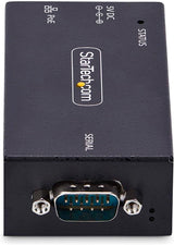 StarTech.com 1-Port Serial to Ethernet Adapter, 802.3af PoE Powered Se