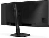 Philips 34B2U3600C - 34 Inch WQHD Curved Monitor, Height Adjustable, S