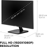 ViewSonic VA2456A-MHD 24 Inch IPS 1080p Monitor with 120Hz, Eye Care