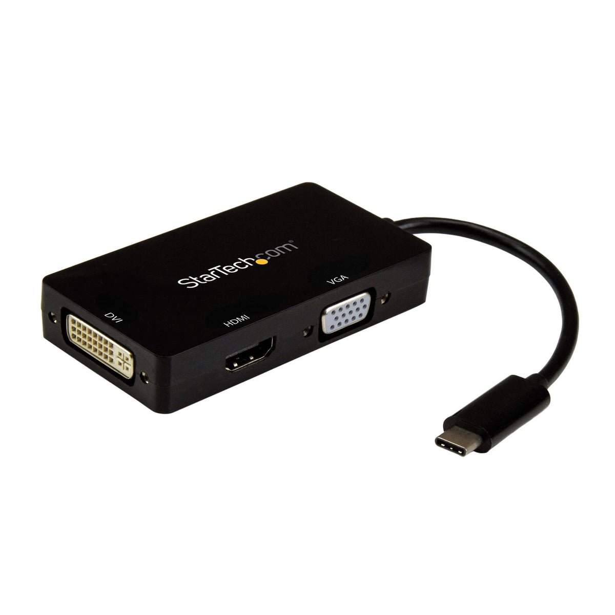 StarTech.com 4K USB C to HDMI, VGA & DVI Multi Port Video Display Adap