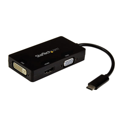 StarTech.com 4K USB C to HDMI, VGA & DVI Multi Port Video Display Adap