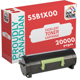 Best Remanufactured Toner Cartridge 55B1X00 for use in Lexmark MS431dn