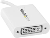Adaptateur USB-C vers DVI StarTech.com - Blanc - 1920x1200 - USB Type-C Vid