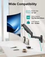 MOUNT PRO Support mural pour moniteur unique 13 à 32 pouces pour écrans d'ordinateur