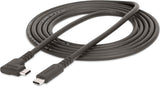 StarTech.com 6ft (2m) Rugged Right Angle USB-C Cable, USB 3.2 Gen 1 (5