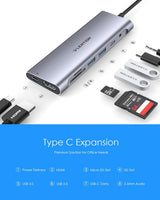 USB-C MULTIPORT ADAPTER 4K 60 HZ HDMI USB 3.2 GEN 2 HUB PORTS