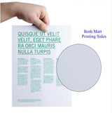 Paper DBL Sided Matte 8.5X11 50ct(MP1)