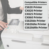 Lexmark Toner CS820 XHI-YLD Retrun PROG M