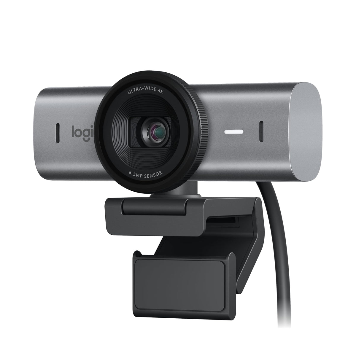 Logitech MX Brio Webcam Ultra HD 4K pour collaboration et diffusion en continu, 1080p à