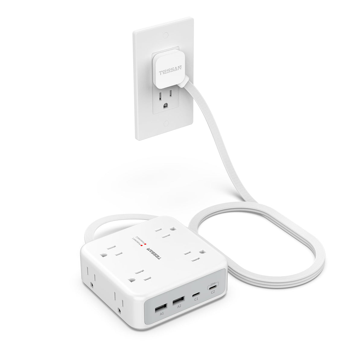 12 Outlet 15A RM Surge Strip