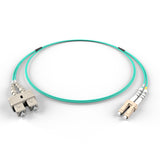 OM4 LC-SC 40/100G 50/125 Multimode DX Fiber Cable - 6 Meter (20ft) 6M